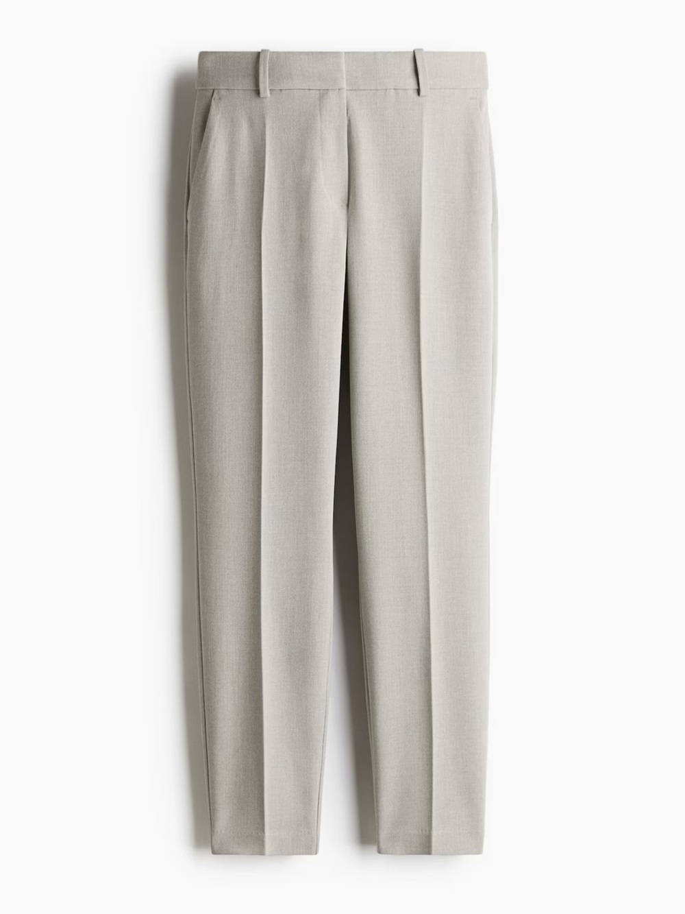 H&M - Women’s Light Greige Cigarette Ankle Pants Size 10